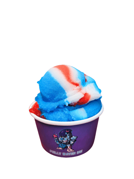 Cup of Bombshell Philly water ice