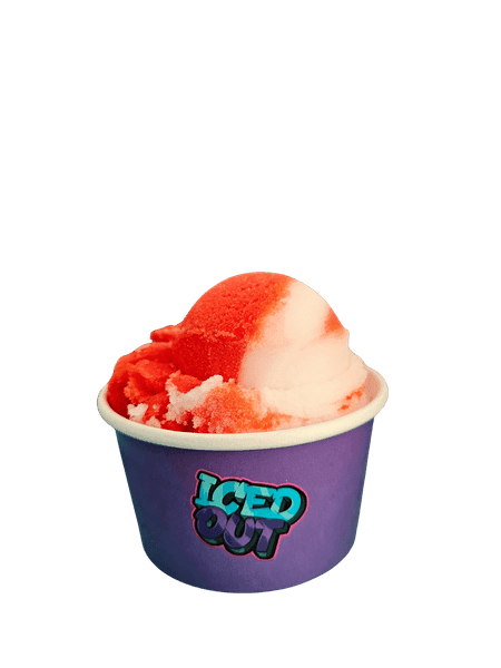 Cup of Cherries On Top Philly water ice
