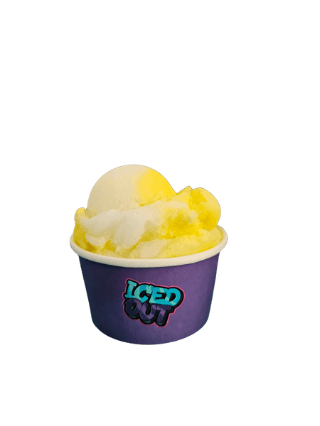 Cup of Pina Colada Philly water ice